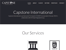Tablet Screenshot of capsint.com